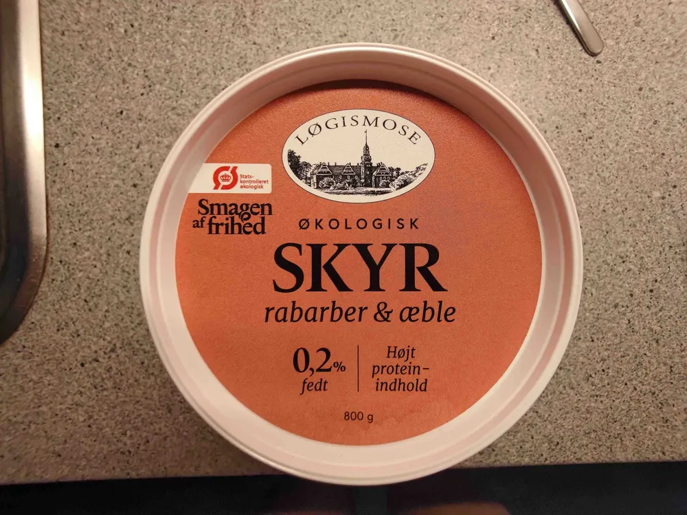 SKYR rabarber & æble