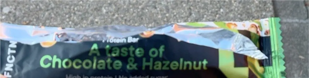 Protein bar a taste of Chocolate & Hazelnut
