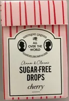 Sugar-free drops cherry