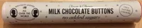 Milk chocolate buttons