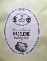 Madeleine baking mix