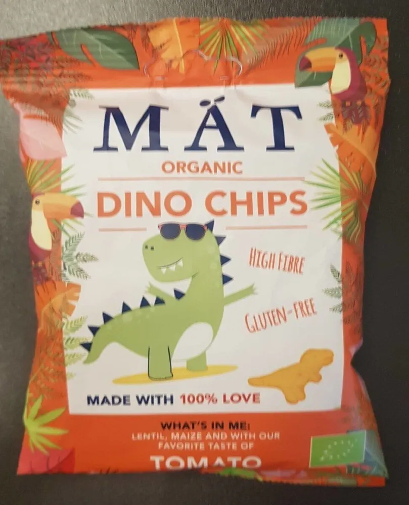 Mät Foods - Dino Chips goût Tomate