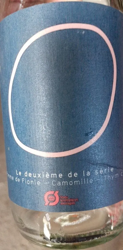 Jus pomme camomille thym