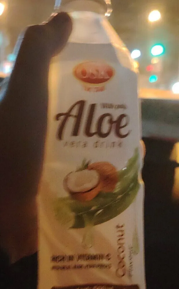 Aloe vera drink with pulp Coconut Flavor