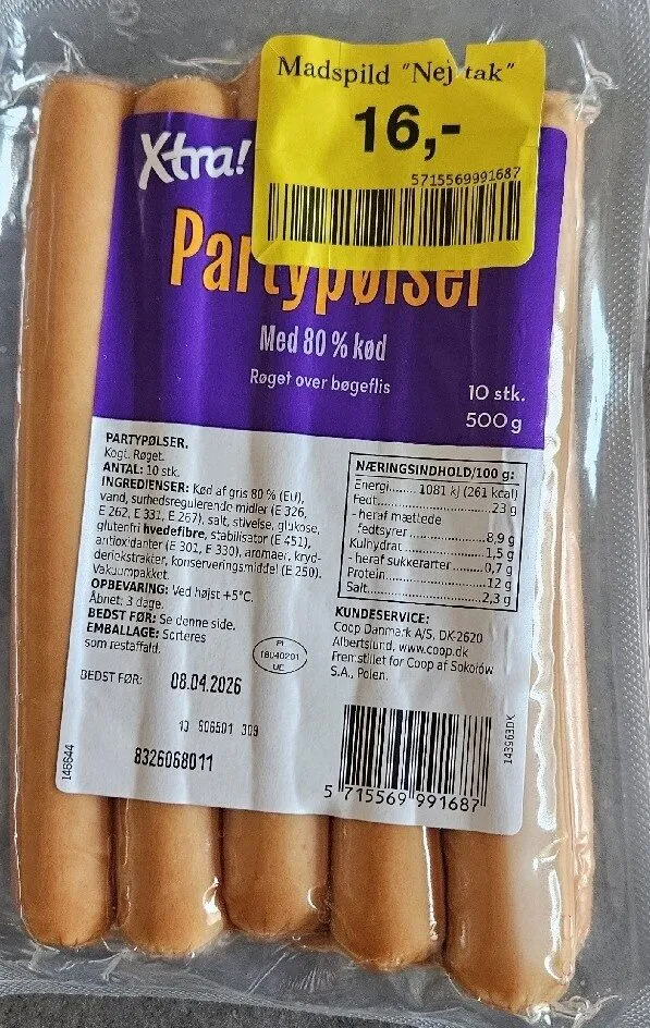 Partypølser