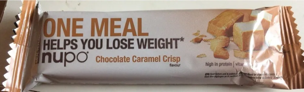 ONE MEAL chocolate caramel crisp