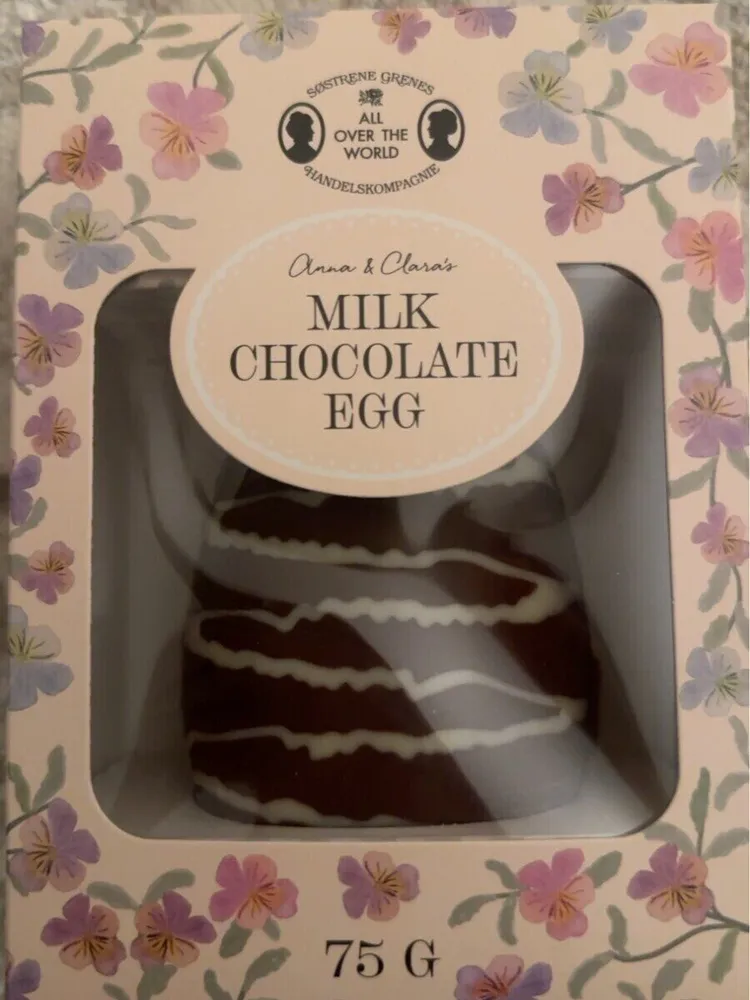 milk chocolate egg