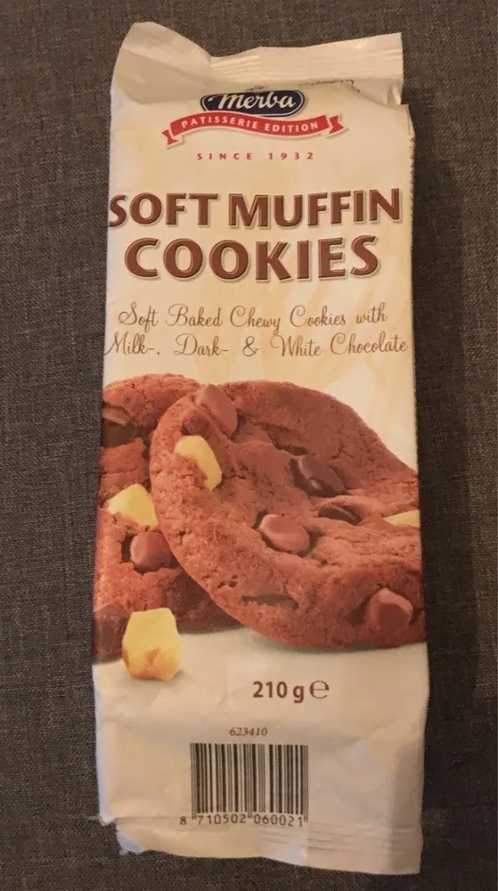 Soft muffin cookies