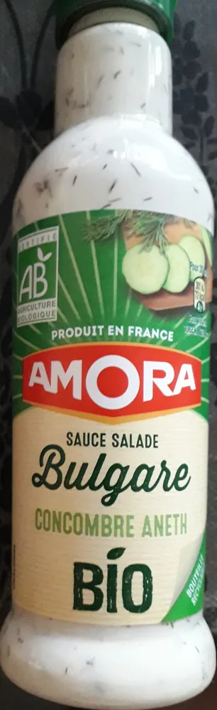 sauce concombre aneth salade