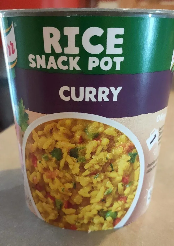 Rice snack pot