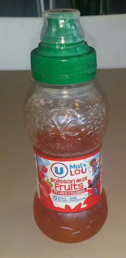 Boisson aux fruits rouges