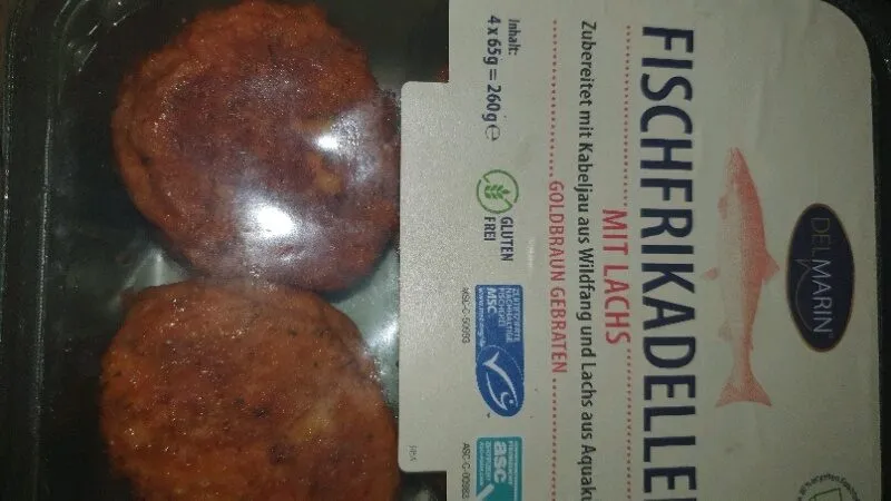 Fischfrikadellen mit Lachs