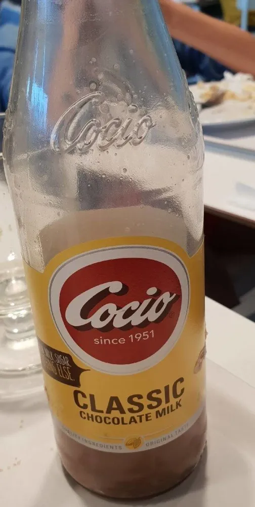 Cogió batido de chocolate