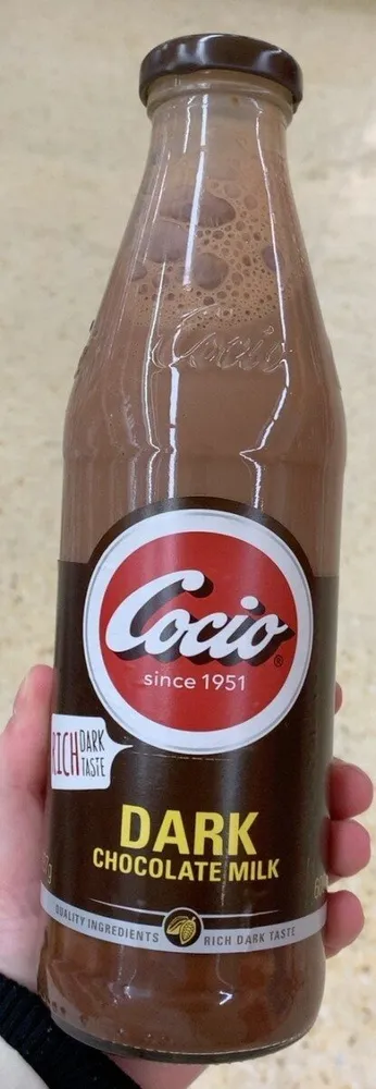 Dark chocolate milk