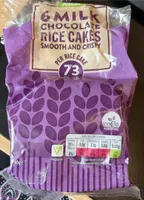 Milk Chocolate Rice Cakes