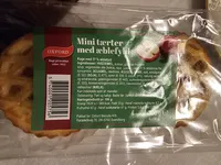 Mini tærter med æblefyld