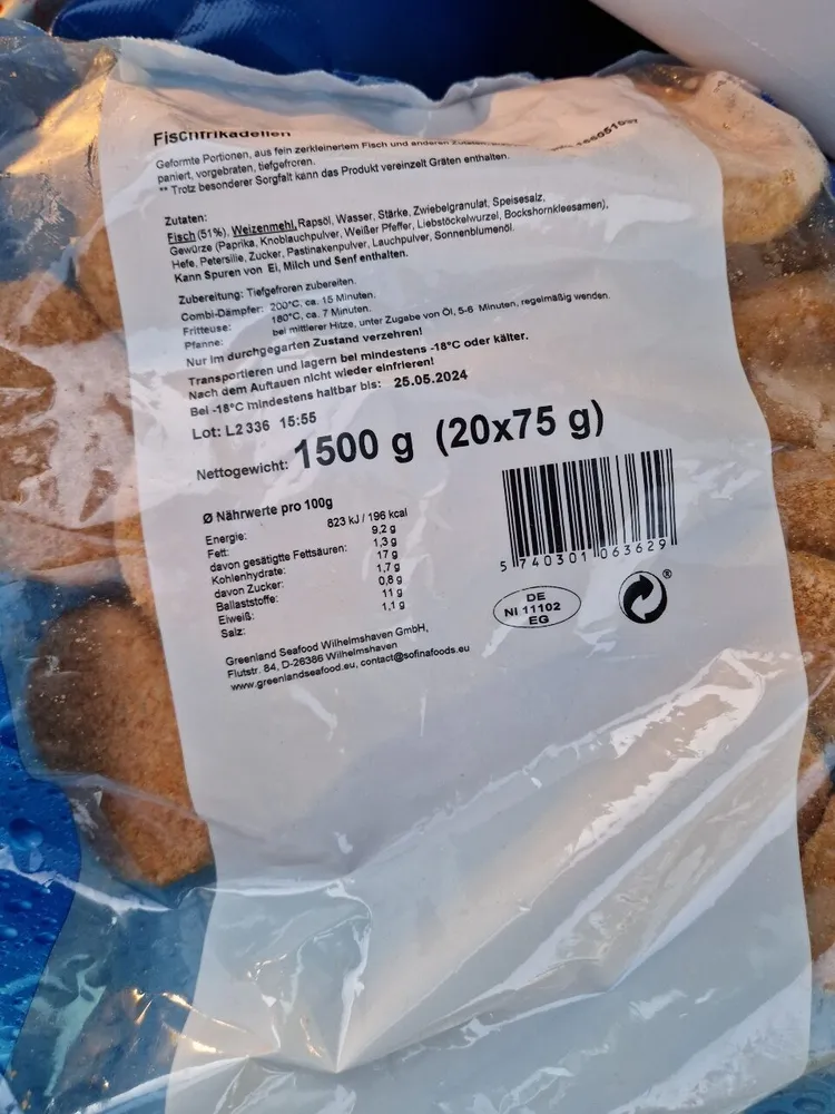 Fischfrikadellen