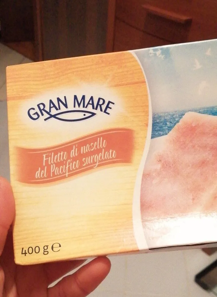 Filetto di nasello del pacifico surgelato