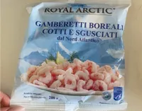 gamberetti boreali cotti e sgusciati