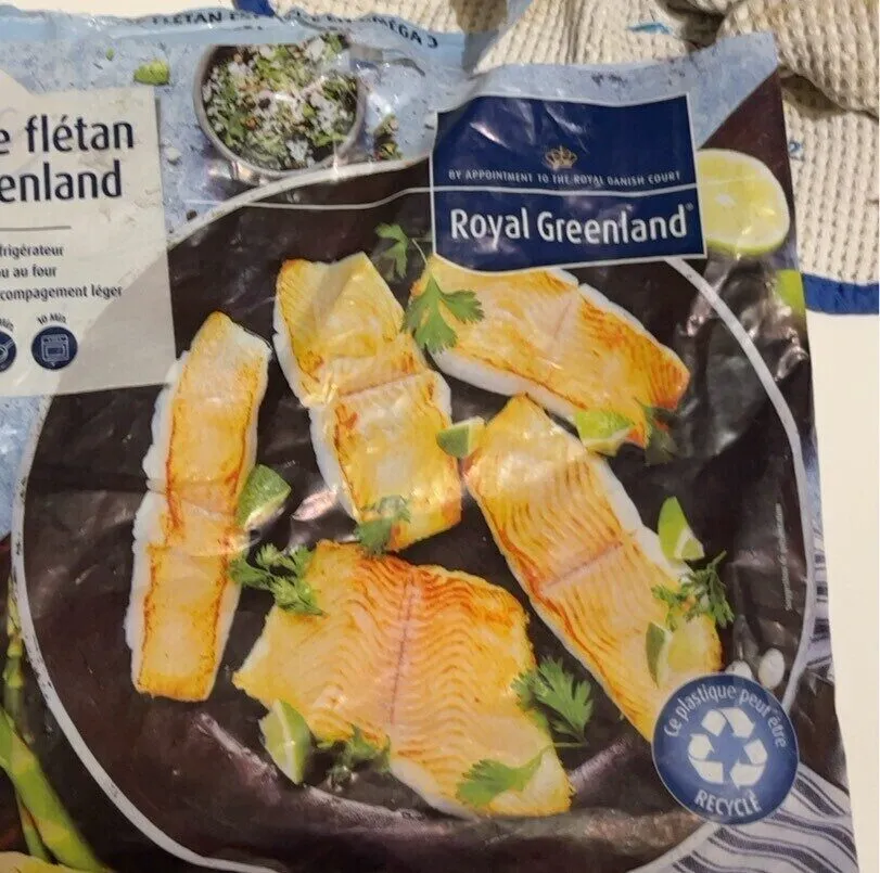 Filets de fletan du Groenland