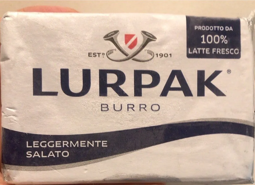Burro leggermente salato