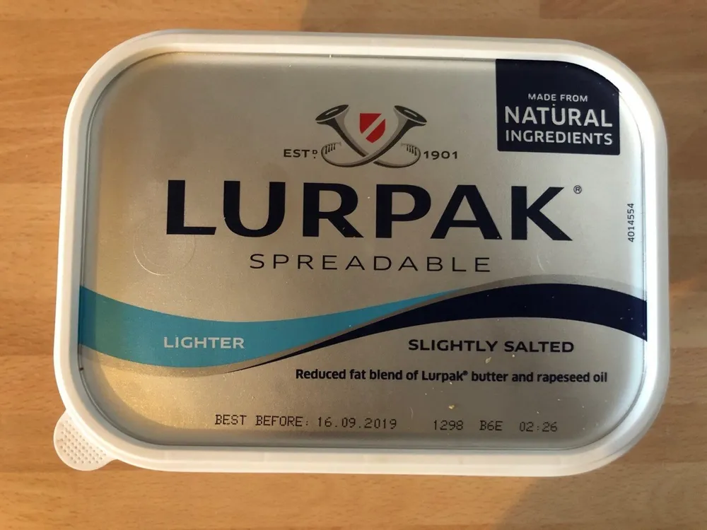 Lurpak Spreadable Lighter Slightly Salted