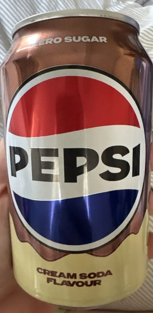 Pepsi Cream Soda Flavour