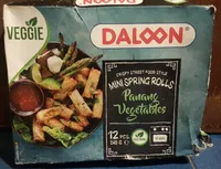 MINI SPRING ROLLS Panang Vegetables