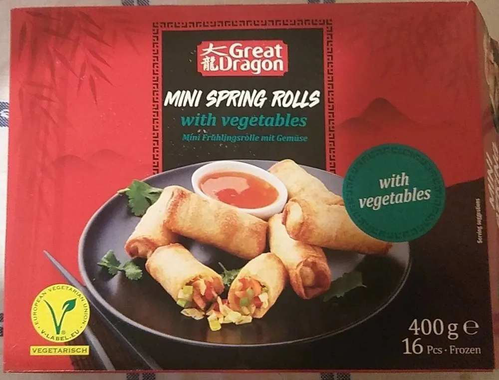 Mini spring rolls