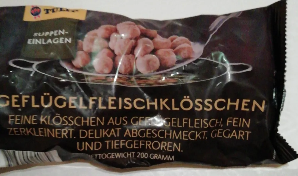 Geflügelfleischklösschen