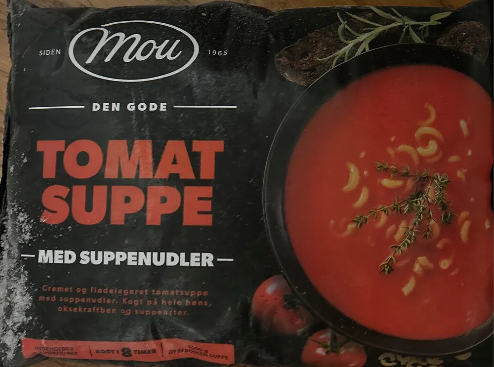 Tomatsuppe med suppenudler