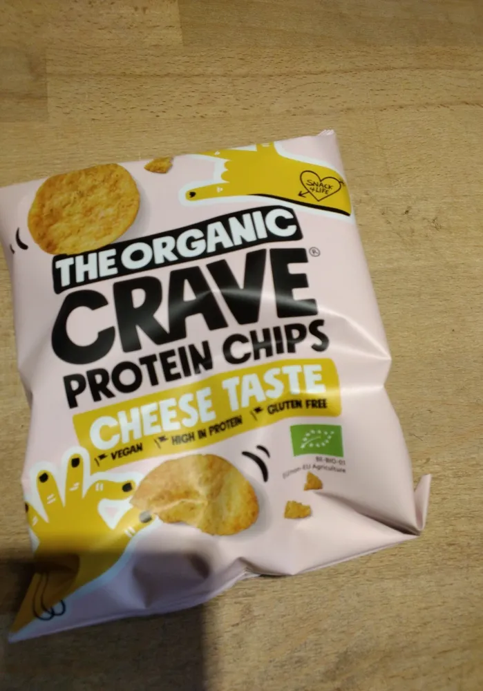 Crave protein chips cheese