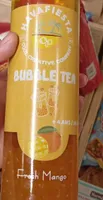 Bubble tea fresh mango