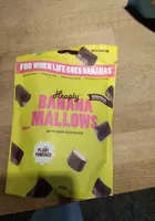Dark chocolate banana mallows