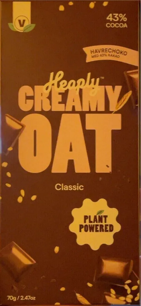 Creamy oat chocolate