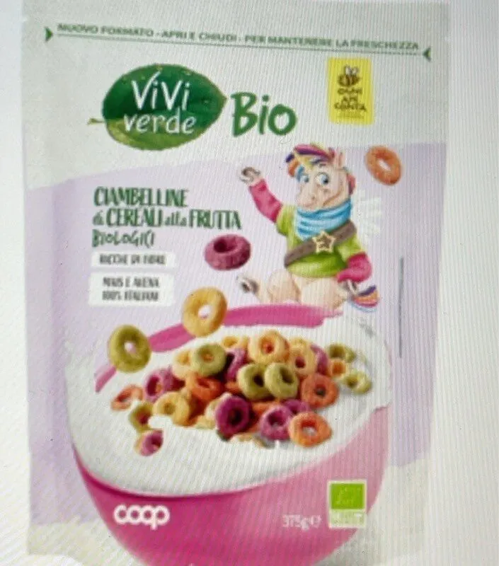 Ciambelline di cereali alla frutta