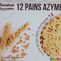 12 Pains azymes