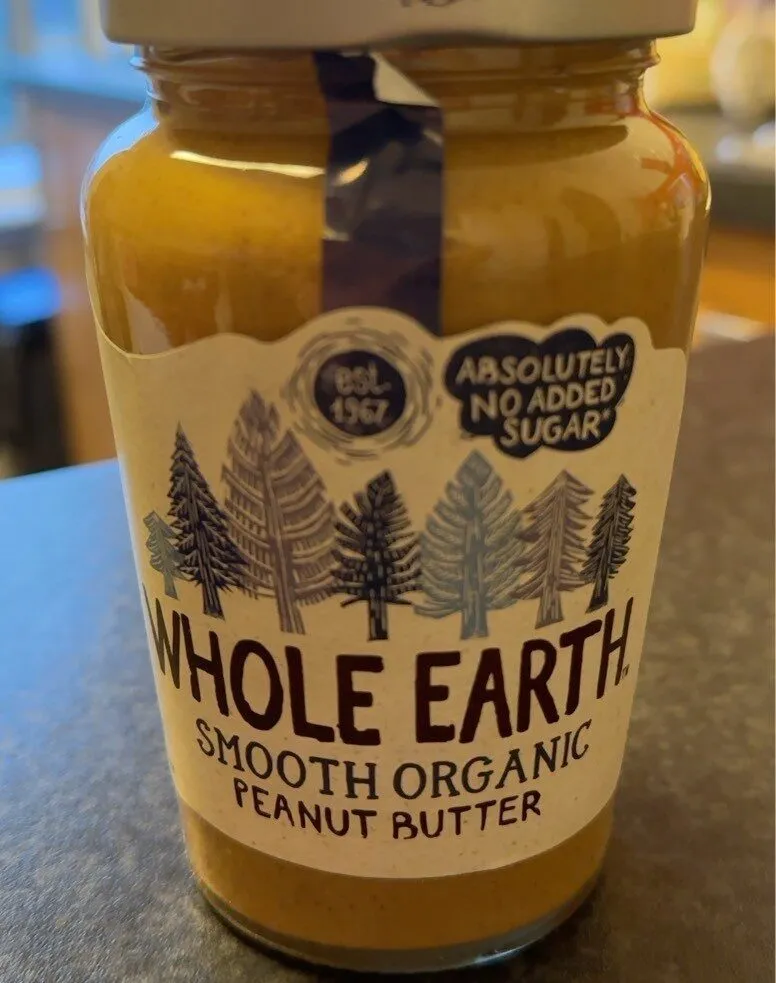 smooth organic peanut butter