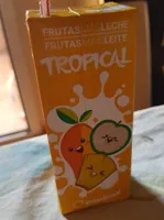 Zumo mas leche tropical