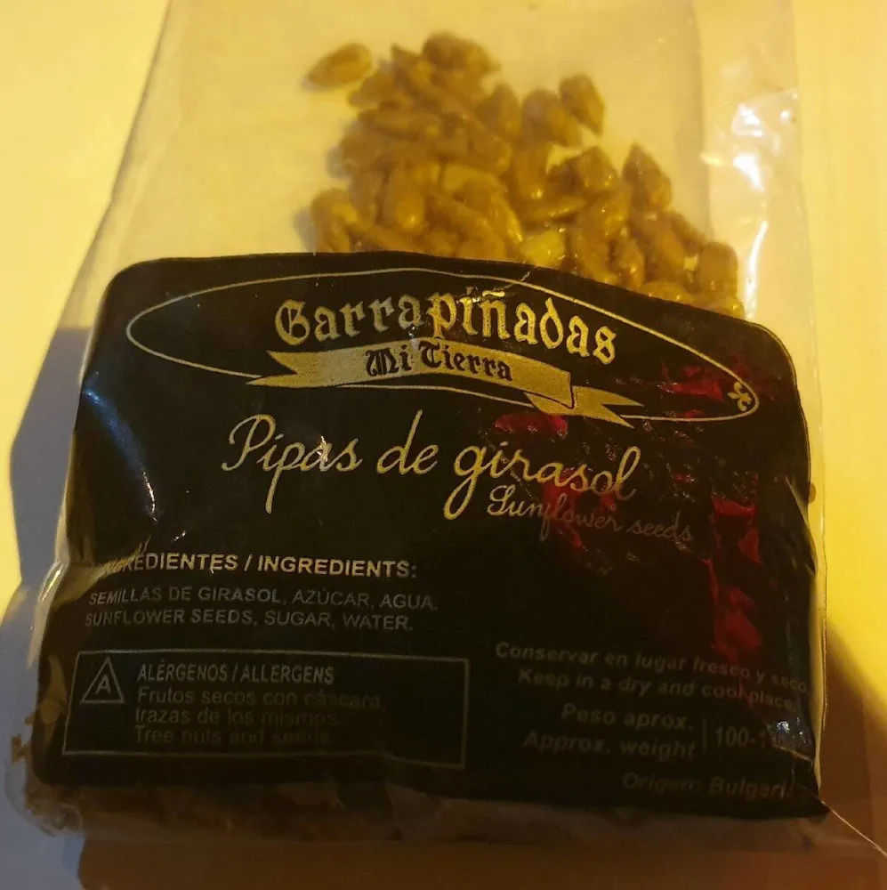 Pipas de girasol