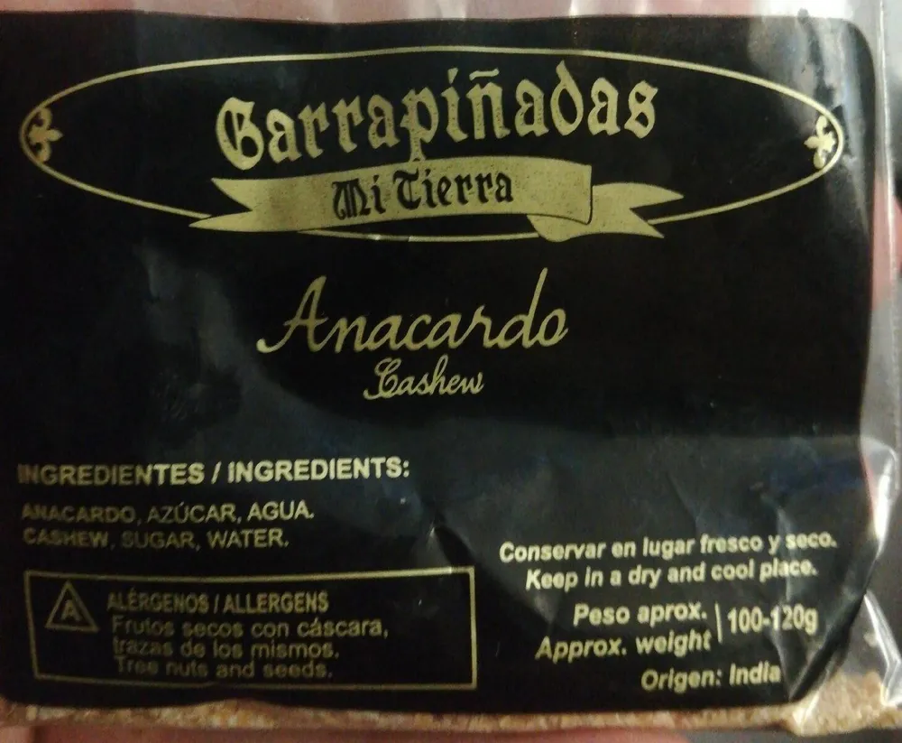 Garrapiñas mi tierra