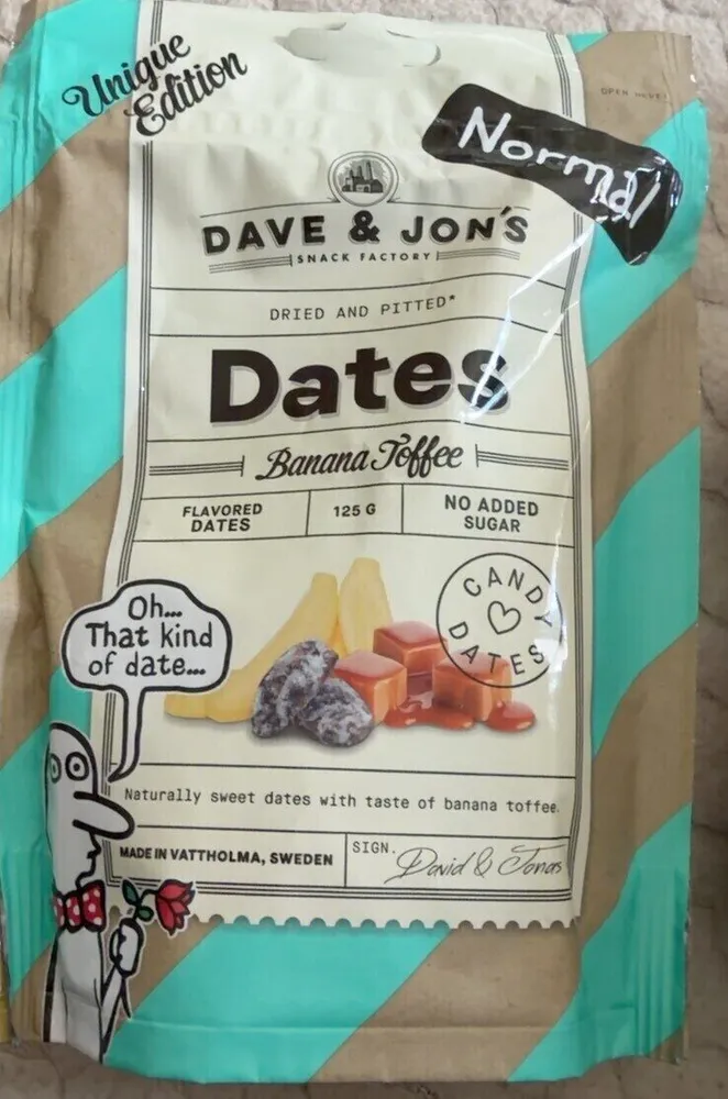 Dates Banana Toffee