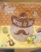 Wraps de blé complet