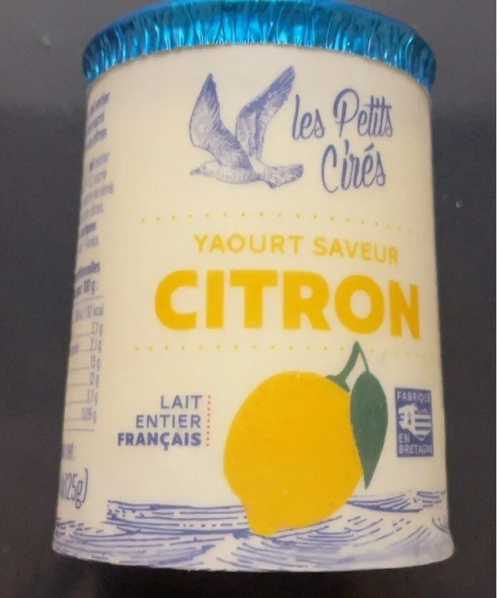 Yaourt saveur citron