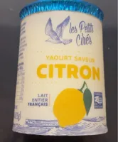 Yaourt saveur citron