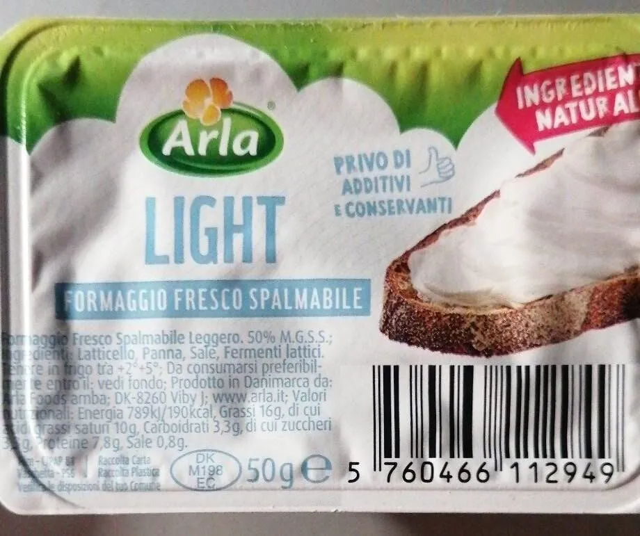 Formaggio Fresco spalmabile Light