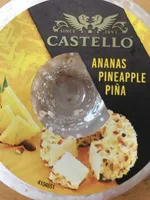 CASTELLO Ananas 5760466872102 Frischkäsezubereitung, wärmebehandelt, Doppelrahmstufe im Milchanteil