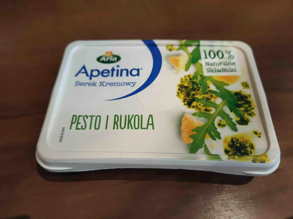 Serek Kremowy Pesto i Rukola