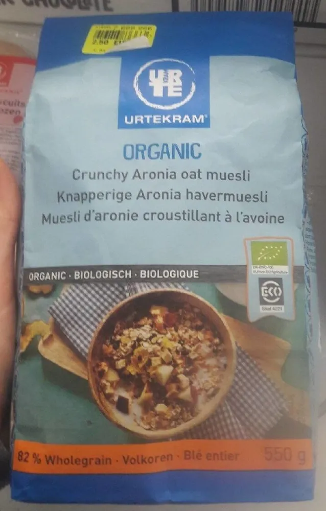 Muesli d'aronie croustillant à l avoine
