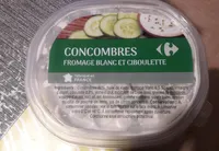 Concombres fromage blanc